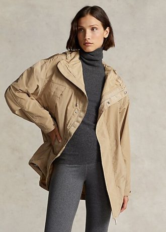 Yellow Women’s Ralph Lauren Water-Repellent Ripstop Windbreaker